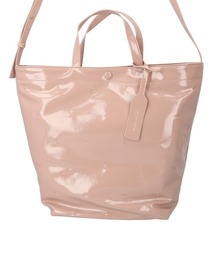 cache cache（カシュ カシュ）の「cache cache カシュカシュ エナメル2wayトート（トートバッグ）」