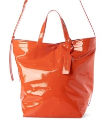 cache cache（カシュ カシュ）の「cache cache カシュカシュ エナメル2wayトート（トートバッグ）」