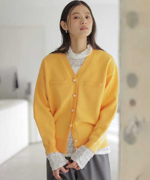 組曲（クミキョク）の「フラワーチュールタートルネック カットソー（Tシャツ/カットソー・レディース・ブラック系/アイボリー系・3/2）」の13枚目の写真