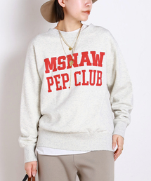 【athletic wear MASON】別注college sweat