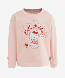 Cath Kidston（キャスキッドソン）の「Cath Kidston × Hello Kitty キッズ ロングスリーブTシャツ（Tシャツ/カットソー）」