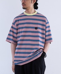 NNBF（エヌエヌビーエフ ）の「NNBF MULTI BORDER T-SHIRTS（Tシャツ/カットソー）」