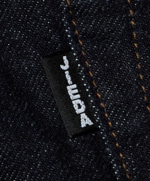 JIEDA(ジエダ)の「<JIEDA>ツイスト デニム パンツ(デニムパンツ・メンズ・ブラック/ネイビー・1/2)」の6枚目の写真