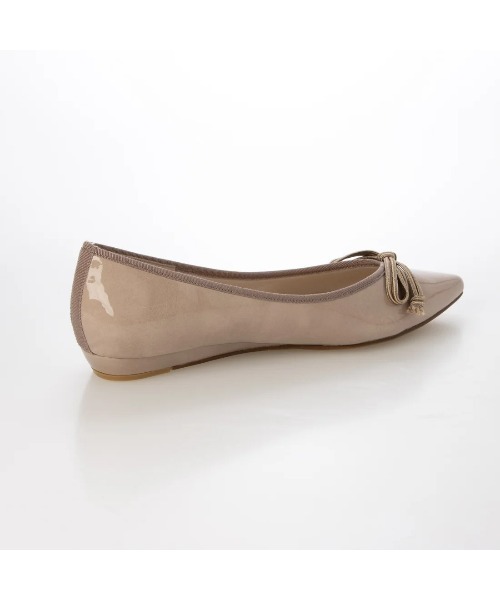 Mode et Jacomo（モードエジャコモ）の「【レイン対応】リボンバレエシューズ（バレエシューズ・レディース・シルバー/グレー系その他2/ライトブラック/ベージュ系その他2・24cm/23.5cm/23cm/22.5cm/24.5cm）」の19枚目の写真