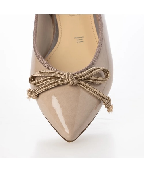 Mode et Jacomo（モードエジャコモ）の「【レイン対応】リボンバレエシューズ（バレエシューズ・レディース・シルバー/グレー系その他2/ライトブラック/ベージュ系その他2・24cm/23.5cm/23cm/22.5cm/24.5cm）」の22枚目の写真