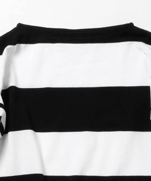BEAMS（ビームス）の「ORCIVAL×BEAMS / 別注 ラッセルボーダーT（Tシャツ/カットソー・メンズ・ブラック/その他1・5/4/3）」の4枚目の写真
