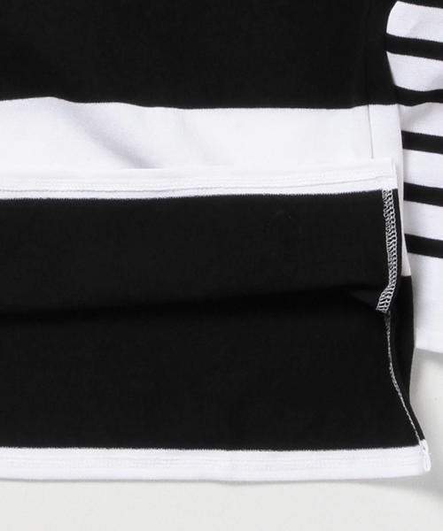 BEAMS（ビームス）の「ORCIVAL×BEAMS / 別注 ラッセルボーダーT（Tシャツ/カットソー・メンズ・ブラック/その他1・5/4/3）」の12枚目の写真