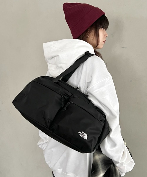 THE NORTH FACE(ザノースフェイス)の「THE NORTH FACE(ザ・ノースフェイス)/A4収納可 軽量 ダッフルバッグ ショルダーバッグ ボストンバッグ ロゴプリント/SP DUFFLE BAG S(ボストンバッグ・レディース・ブラウン/ブラック/カーキ/ダークパープル・FREE)」の21枚目の写真
