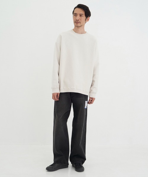 In・stru(men-tal).（インストルメンタル）の「【in・stru(men-tal)./ インストールメンタル】HARD WASHED SELVAGE DENIM BAGGY PANTS/Maison MIHARAYASUHIRO/メゾンミハラヤスヒロ（デニムパンツ・メンズ・ブラック/インディゴブルー・46/44）」の7枚目の写真