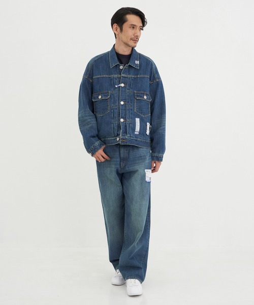 in・stru(men-tal). デニムパンツ in・stru(men-tal)./ インストールメンタル】HARD WASHED SELVAGE