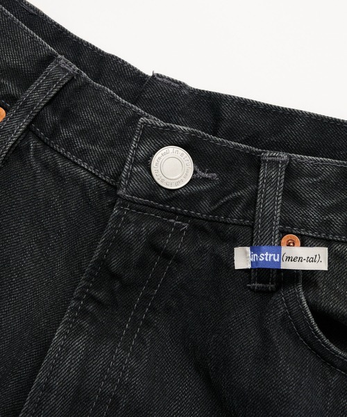 In・stru(men-tal).（インストルメンタル）の「【in・stru(men-tal)./ インストールメンタル】HARD WASHED SELVAGE DENIM BAGGY PANTS/Maison MIHARAYASUHIRO/メゾンミハラヤスヒロ（デニムパンツ・メンズ・ブラック/インディゴブルー・46/44）」の12枚目の写真