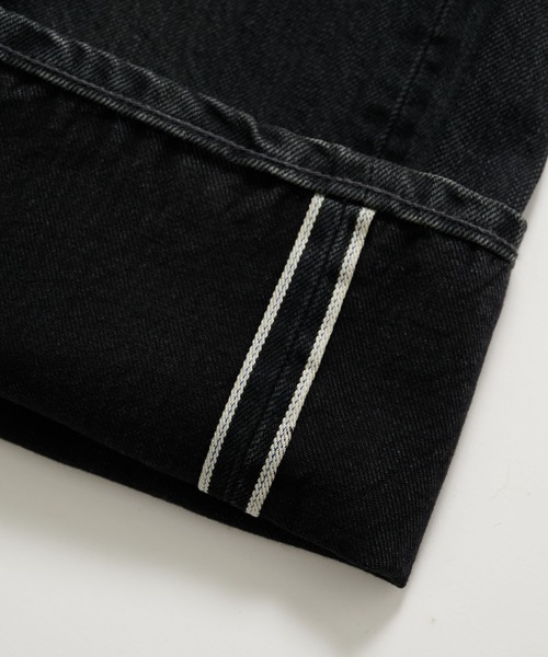 In・stru(men-tal).（インストルメンタル）の「【in・stru(men-tal)./ インストールメンタル】HARD WASHED SELVAGE DENIM BAGGY PANTS/Maison MIHARAYASUHIRO/メゾンミハラヤスヒロ（デニムパンツ・メンズ・ブラック/インディゴブルー・46/44）」の16枚目の写真