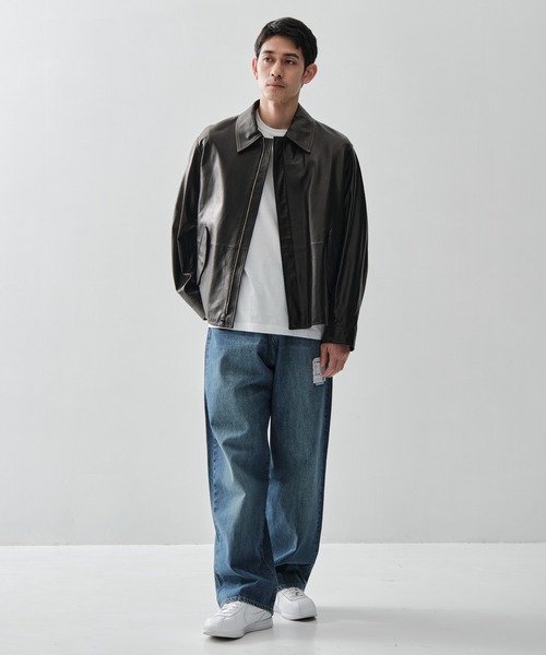 In・stru(men-tal).（インストルメンタル）の「【in・stru(men-tal)./ インストールメンタル】HARD WASHED SELVAGE DENIM BAGGY PANTS/Maison MIHARAYASUHIRO/メゾンミハラヤスヒロ（デニムパンツ・メンズ・ブラック/インディゴブルー・46/44）」の22枚目の写真