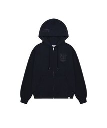 CRACK LOGO ZIPUP HOODIE (NAVY)