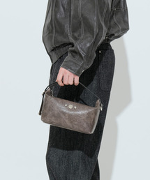 SUHADO（スアード）の「ビアリフポーチバッグ_クランチグレー（ポーチ）」