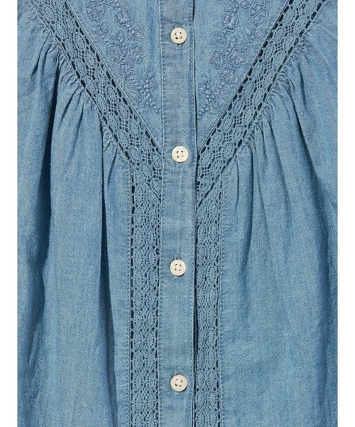 Levi's(リーバイス)の「Levi's/リーバイス クレオ ロングスリーブブラウス(シャツ/ブラウス・レディース・インディゴブルー・XS/S/M)」の7枚目の写真