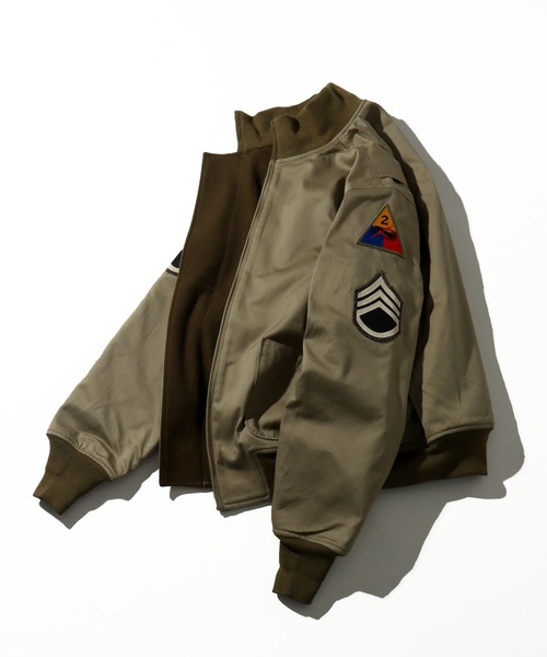 HOUSTON(ヒューストン)の「【HOUSTON/ヒューストン】U.S. ARMY COMBAT JACEKT/アメリカ陸軍コンバットジャケット(ミリタリージャケット・メンズ・タン・36/38/40/42)」の2枚目の写真