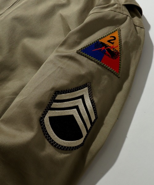 HOUSTON(ヒューストン)の「【HOUSTON/ヒューストン】U.S. ARMY COMBAT JACEKT/アメリカ陸軍コンバットジャケット(ミリタリージャケット・メンズ・タン・36/38/40/42)」の6枚目の写真