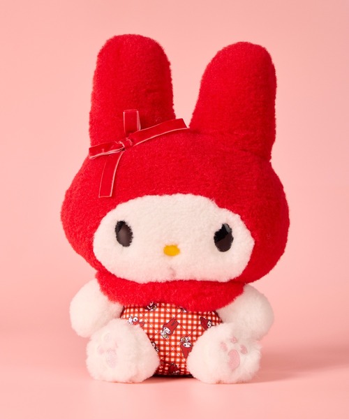 sanrio(サンリオ)の「【 sanrio / サンリオ 】 マイメロディ レトロ 赤チェック ぬいぐるみ NJI(フィギュア・レディース・レッド・FREE)」の1枚目の写真