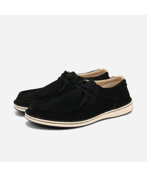 BIRKENSTOCK(ビルケンシュトック)の「BIRKENSTOCK PASADENA SUEDE LEATHER -REGULAR- / ビルケンシュトック パサデナ スエード レザー レギュラーフィット / BKS-1029658(スニーカー・メンズ・ブラック・40/41/42)」の1枚目の写真