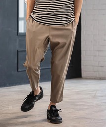mp14532-Stretch Linen Rayon Ankle Tapered Pants アンクルパンツ(S66026cmb)