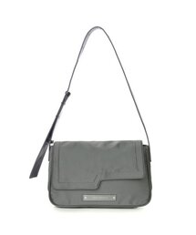 CRYSTAL WAVE POINT MESSENGER BAG_CHARCOAL