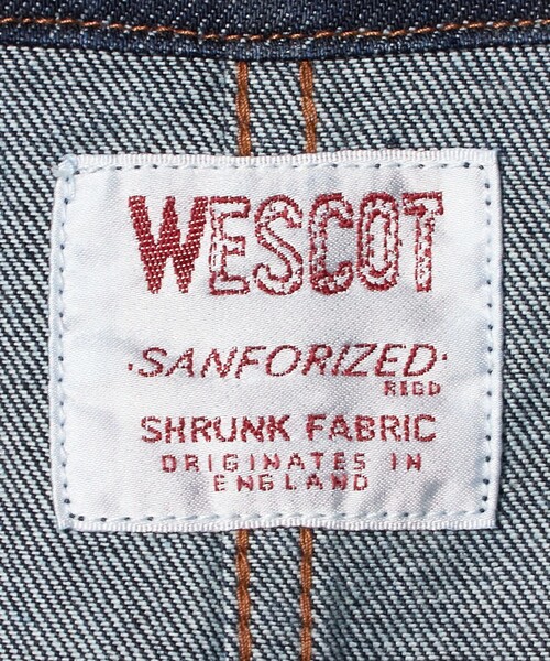 UNITED ARROWS（ユナイテッドアローズ）の「【別注】＜WESCOT＞ワンウォッシュ デニム カバーオール（カバーオール・メンズ・ネイビー・S/M/L/XL）」の9枚目の写真