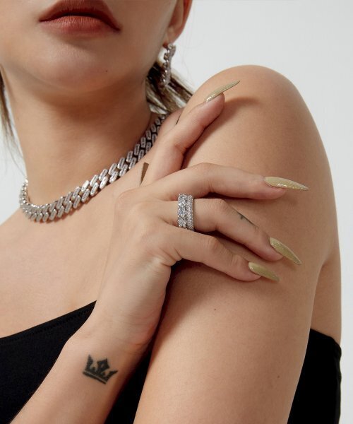 RAINDROP JEWELRY（レインドロップジュエリー）の「レインドロップ 4MM ブリリアントエタニティリング（リング・レディース・その他・17号/19号/15号/11号/13号）」の3枚目の写真