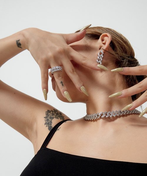 RAINDROP JEWELRY（レインドロップジュエリー）の「レインドロップ 4MM ブリリアントエタニティリング（リング・レディース・その他・17号/19号/15号/11号/13号）」の4枚目の写真