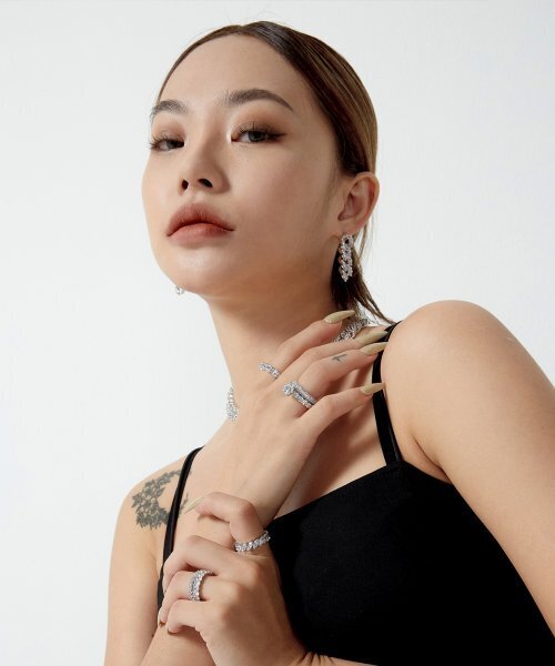 RAINDROP JEWELRY（レインドロップジュエリー）の「レインドロップ 4MM ブリリアントエタニティリング（リング・レディース・その他・17号/19号/15号/11号/13号）」の5枚目の写真