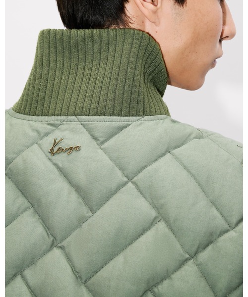 KENZO(ケンゾー)の「'KENZO Weave' キルティング ジャケット(その他アウター・メンズ・グリーン系その他3・LARGE/SMALL/MEDIUM)」の3枚目の写真