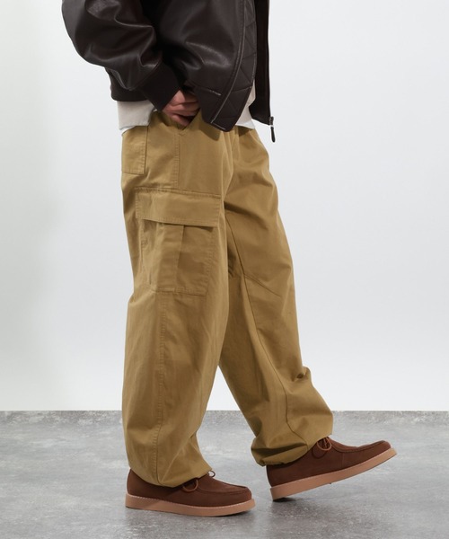 BAYFLOW（ベイフロー）の「バレルカーゴパンツ（カーゴパンツ・メンズ・カーキ/ブラック/ベージュ・MEDIUM/LARGE）」の11枚目の写真