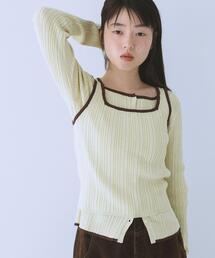 KBF | 2WAYタンクトップSETカーディガン(ニット/セーター)