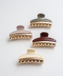 ALEXANDRE DE PARIS（アレクサンドルドゥパリ）の「【ALEXANDRE DE PARIS】ヘアクリップ ヘアアクセサリー スワロフスキー 付き 髪留め TIMELESS VENDOME M（バレッタ/ヘアクリップ）」