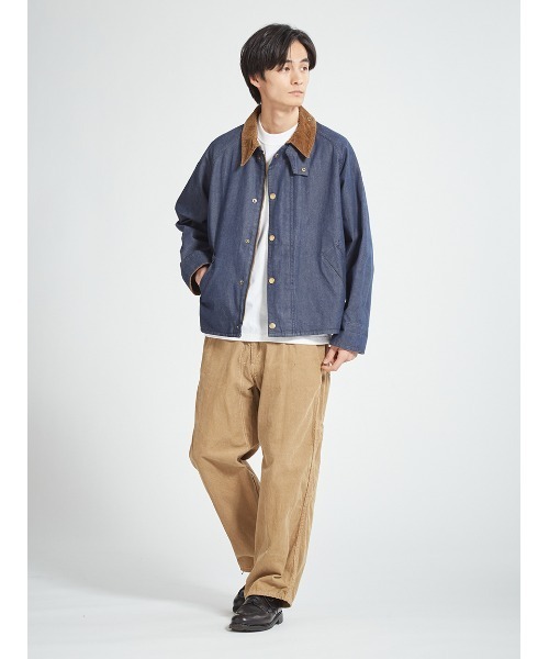 Barbour（バブアー）の「【TRANSPORT / トランスポート】デニム カジュアルジャケット（デニムジャケット・メンズ・ブルー・36/34/40/38）」の2枚目の写真