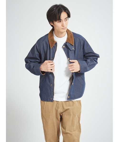 Barbour（バブアー）の「【TRANSPORT / トランスポート】デニム カジュアルジャケット（デニムジャケット・メンズ・ブルー・36/34/40/38）」の7枚目の写真