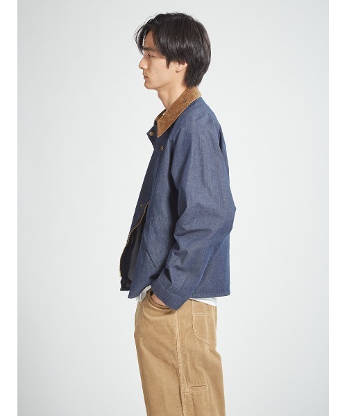 Barbour（バブアー）の「【TRANSPORT / トランスポート】デニム カジュアルジャケット（デニムジャケット・メンズ・ブルー・36/34/40/38）」の8枚目の写真