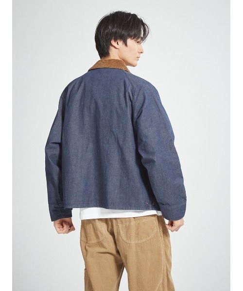 Barbour（バブアー）の「【TRANSPORT / トランスポート】デニム カジュアルジャケット（デニムジャケット・メンズ・ブルー・36/34/40/38）」の9枚目の写真