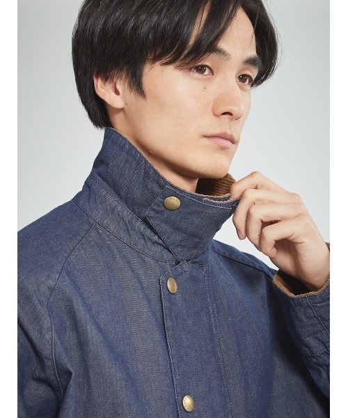Barbour（バブアー）の「【TRANSPORT / トランスポート】デニム カジュアルジャケット（デニムジャケット・メンズ・ブルー・36/34/40/38）」の11枚目の写真