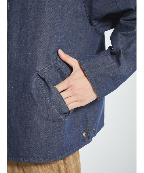 Barbour（バブアー）の「【TRANSPORT / トランスポート】デニム カジュアルジャケット（デニムジャケット・メンズ・ブルー・36/34/40/38）」の12枚目の写真