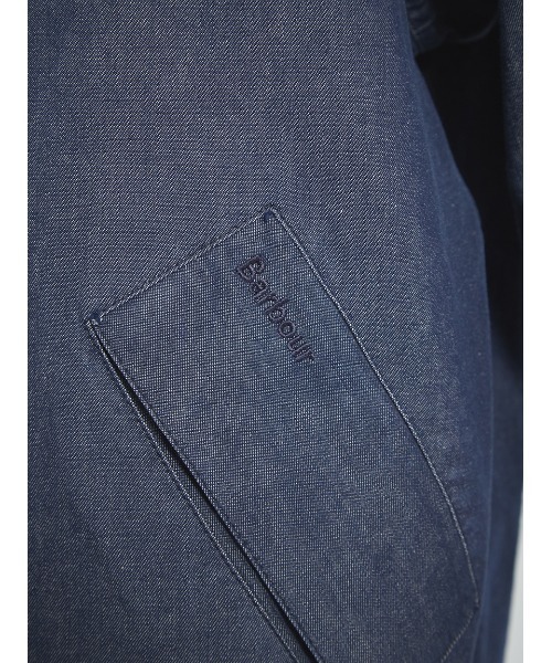 Barbour（バブアー）の「【TRANSPORT / トランスポート】デニム カジュアルジャケット（デニムジャケット・メンズ・ブルー・36/34/40/38）」の13枚目の写真