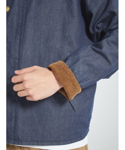 Barbour（バブアー）の「【TRANSPORT / トランスポート】デニム カジュアルジャケット（デニムジャケット・メンズ・ブルー・36/34/40/38）」の15枚目の写真