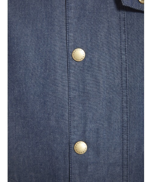 Barbour（バブアー）の「【TRANSPORT / トランスポート】デニム カジュアルジャケット（デニムジャケット・メンズ・ブルー・36/34/40/38）」の18枚目の写真