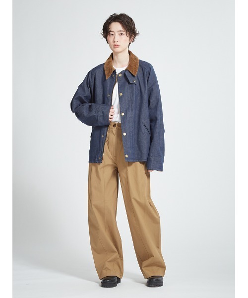 Barbour（バブアー）の「【TRANSPORT / トランスポート】デニム カジュアルジャケット（デニムジャケット・メンズ・ブルー・36/34/40/38）」の20枚目の写真