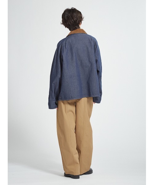 Barbour（バブアー）の「【TRANSPORT / トランスポート】デニム カジュアルジャケット（デニムジャケット・メンズ・ブルー・36/34/40/38）」の22枚目の写真