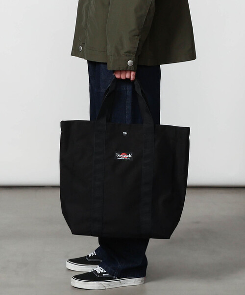 BAGJACK（バッグジャック）の「bagjack |〈別注〉トートバッグ UNISEX（トートバッグ・レディース・ベージュ/ネイビー/ブラック・ONE）」の18枚目の写真