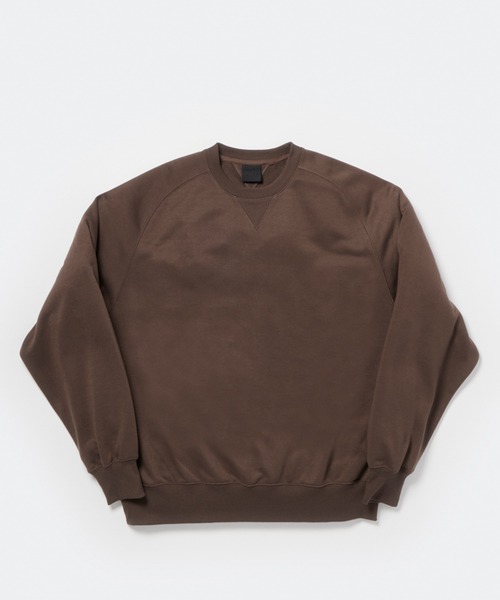 DAIWA PIER39（ダイワピア39）の「DAIWA PIER39  TECH SWEAT CREW FREEDOM SLEEVE　ダイワ ピア39（スウェット・メンズ・ブルー/ヘザーグレー/ブラック/ブラウン・S/M/L/XL）」の3枚目の写真