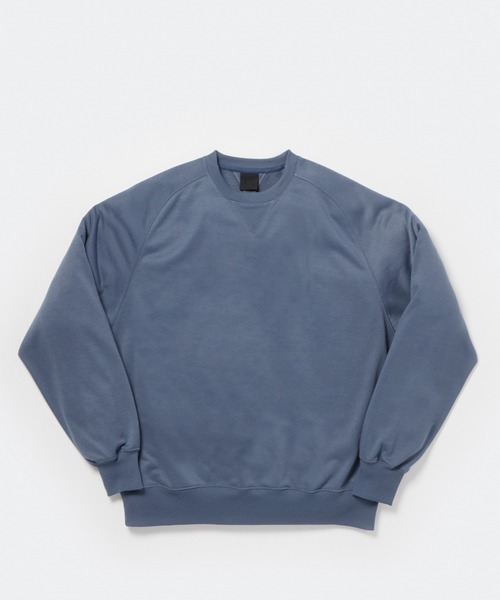 DAIWA PIER39（ダイワピア39）の「DAIWA PIER39  TECH SWEAT CREW FREEDOM SLEEVE　ダイワ ピア39（スウェット・メンズ・ブルー/ヘザーグレー/ブラック/ブラウン・S/M/L/XL）」の4枚目の写真