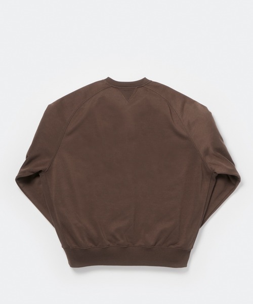 DAIWA PIER39（ダイワピア39）の「DAIWA PIER39  TECH SWEAT CREW FREEDOM SLEEVE　ダイワ ピア39（スウェット・メンズ・ブルー/ヘザーグレー/ブラック/ブラウン・S/M/L/XL）」の11枚目の写真