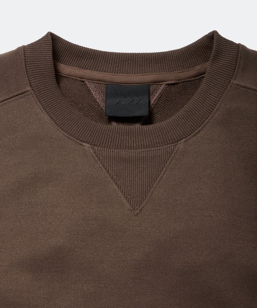 DAIWA PIER39（ダイワピア39）の「DAIWA PIER39  TECH SWEAT CREW FREEDOM SLEEVE　ダイワ ピア39（スウェット・メンズ・ブルー/ヘザーグレー/ブラック/ブラウン・S/M/L/XL）」の14枚目の写真